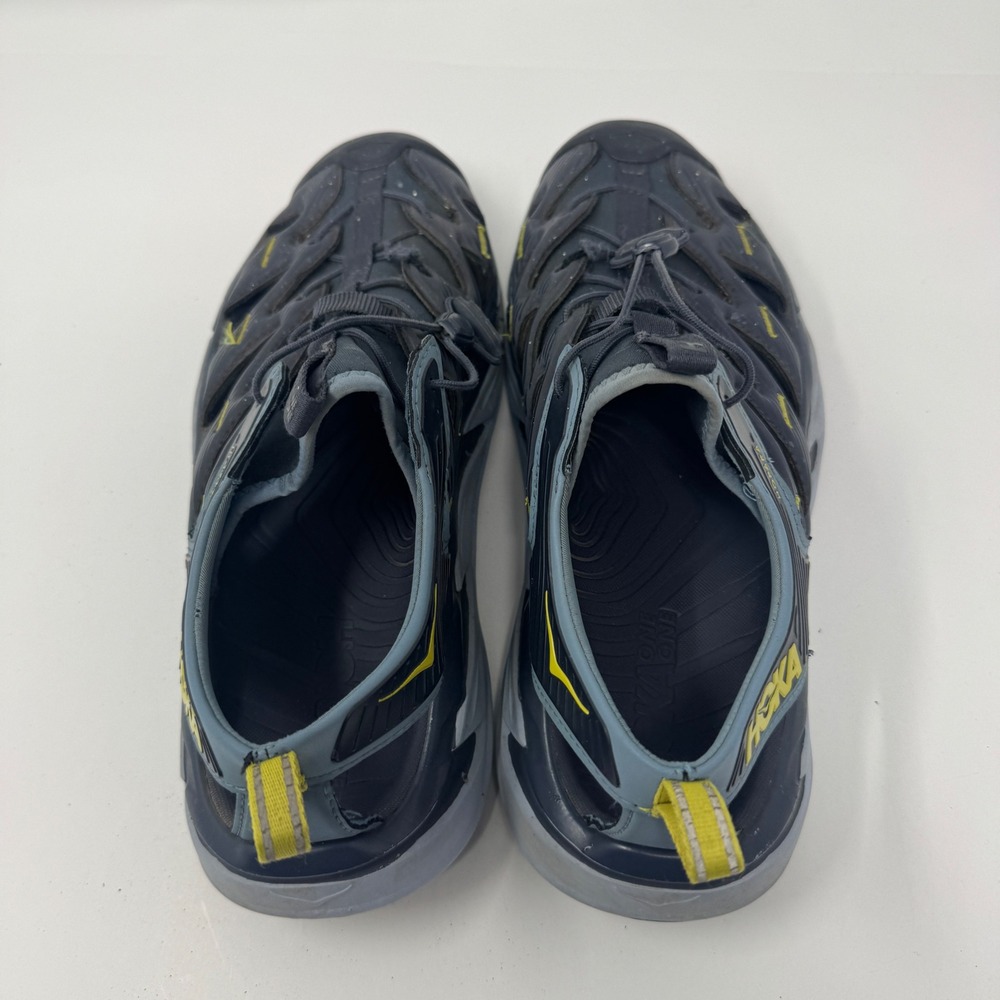 Hoka One One Hopara Mens Mountain Hiking Sandals Black Grey 1106534-OBPB Size 10 - Picture 6 of 9